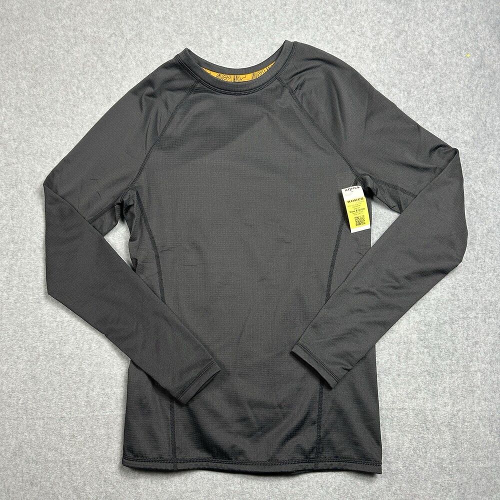 NWT Cuddl Duds Fleece Men’s Size S Heavy Weight Long Sleeves Crew Neck T’shirt